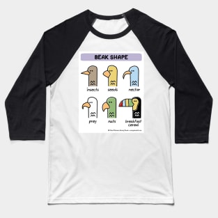 beak shape Baseball T-Shirt